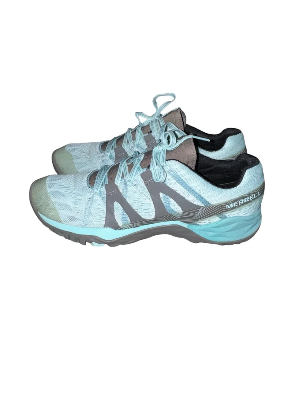 Merrell siren hex Q2 women’s Light Blue shoes size 9.5